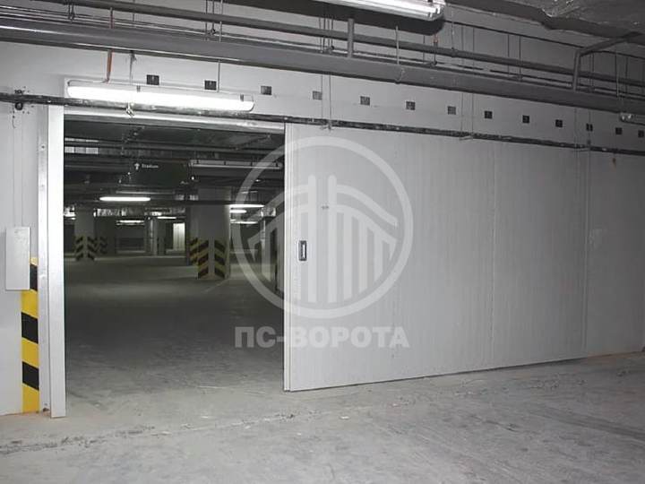 противопожарные откатные ворота