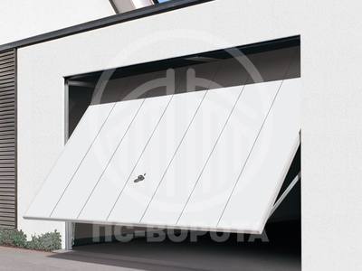 Подъемные ворота из сэндвич панелей L-гофр