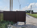 ворота откатные из евроштакетника